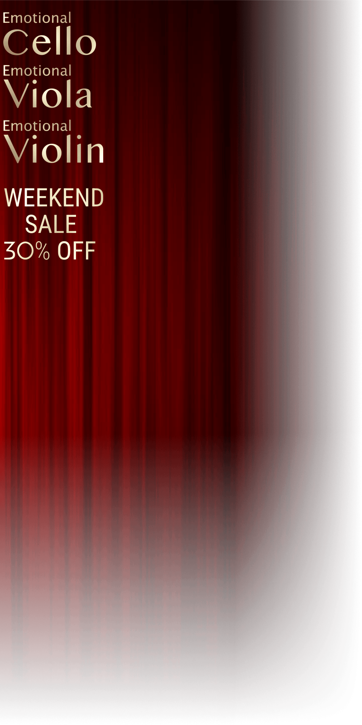 Emotional Weekend Sale