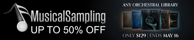 Musical Sampling - Orchestral Sale - Up to 50% Off