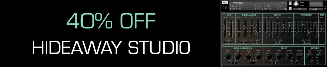 Hideaway Studio Sale - 40% OFF