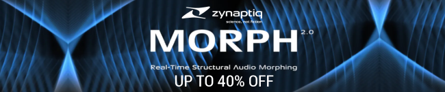 Zynaptiq - Up to 40% Off Morph 2