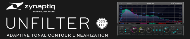 Zynaptiq - 53% Off Unfilter