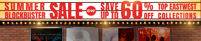 EastWest Summer Blockbuster Sale - Up to 60% Off