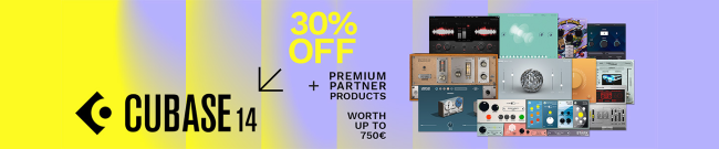 Steinberg - Cubase 14 - 30% Off