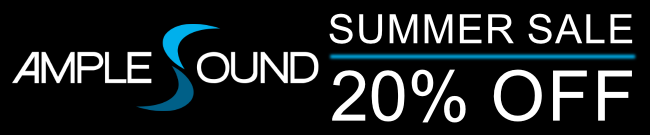 Ample Sound Summer Sale - 20% Off