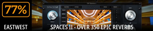 EastWest - Spaces II - 77% Off