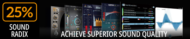 Sound Radix - 25% Off