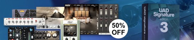 Universal Audio - UAD Signature Edition 3 - 50% Off