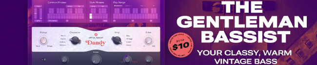 UJAM - Virtual Bassist Dandy On Sale