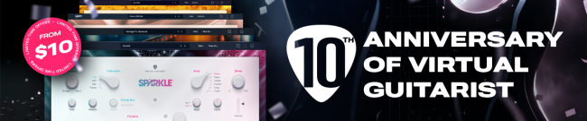 UJAM - Virtual Guitarist 10th Anniversary Sale