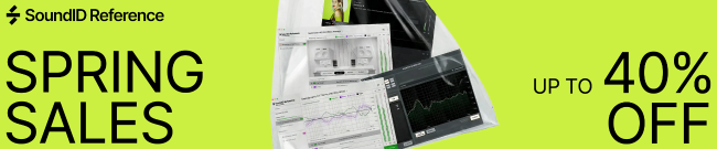 Sonarworks - Spring Sale - Up to 40% Off