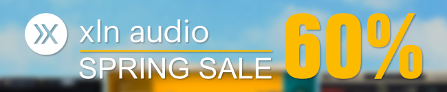 XLN Audio - Spring Sale - 60% Off