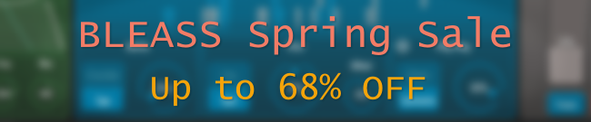 Bleass Spring Sale - Up to 68% Off