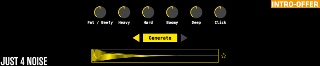 Just 4 Noise - Introductory Offer