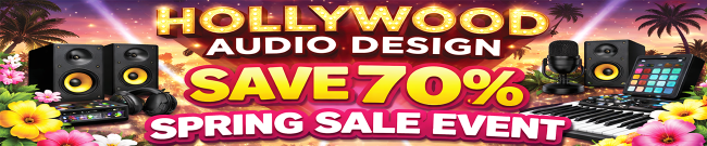 Hollywood Audio Design - 70% Off
