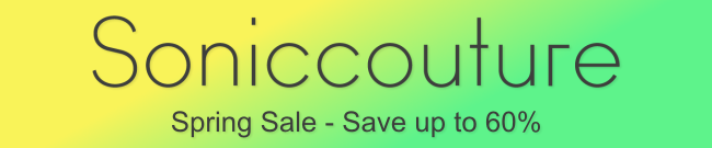 Soniccouture - Spring Sale - Up to 60% Off