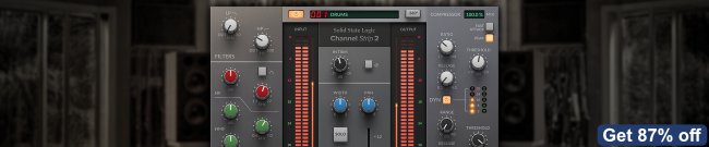 SSL - Channel Strip 2 - 87% Off
