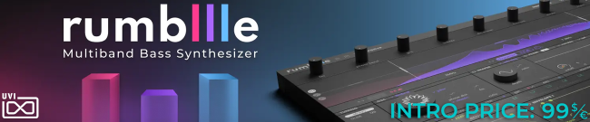 UVI - Rumble - Introductory Offer