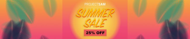 ProjectSAM: 25% Off
