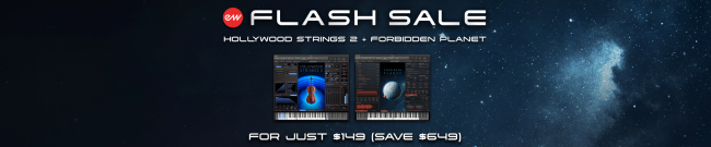 Flash Sale: Hollywood Strings 2 + Forbidden Planet