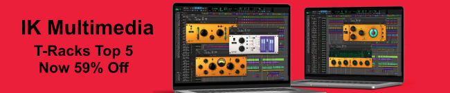 IK Multimedia: 59% Off T-RackS Top 5