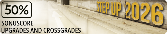 Sonuscore Step Up Promotion: Up to 50% Off