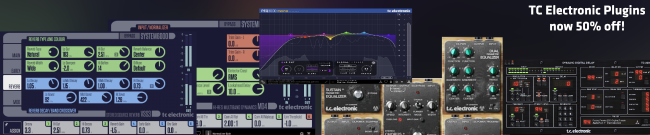 TC Electronic: 50% Off