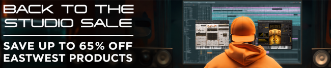 EastWest - Back to the Studio Sale