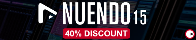 Steinberg: 40% off Nuendo