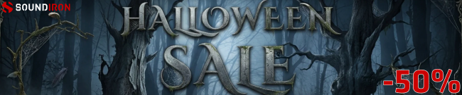 Soundiron Halloween Sale: 50% Off