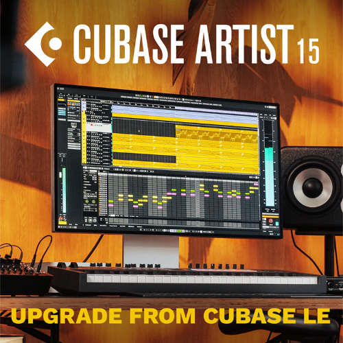Cubase Artist 15 Upgrade from LE 12-15