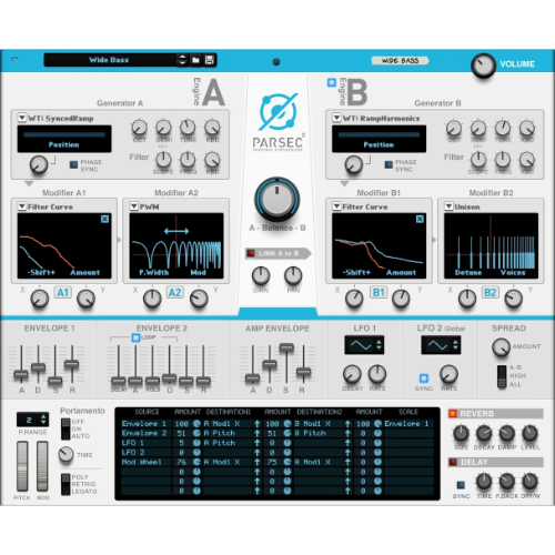 Parsec 2 Spectral Synthesizer