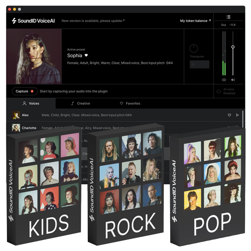 SoundID VoiceAI & Expansion Pack Bundle