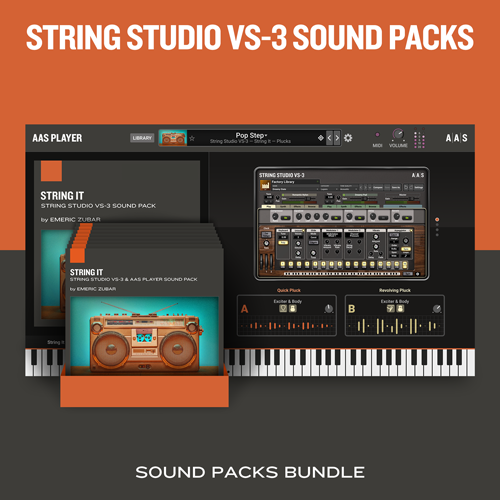 String Studio VS-3 Sound Packs Bundle