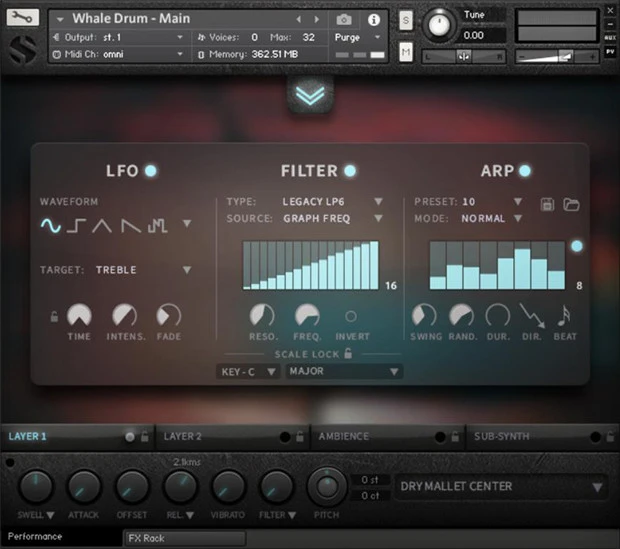 Whaledrum GUI 2