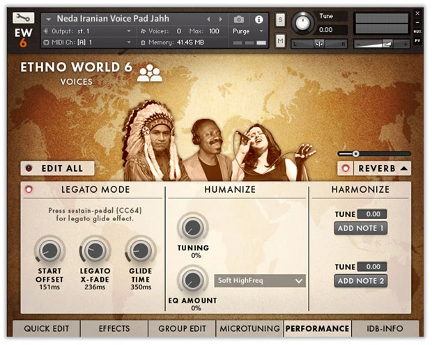 Ethno World Voices GUI