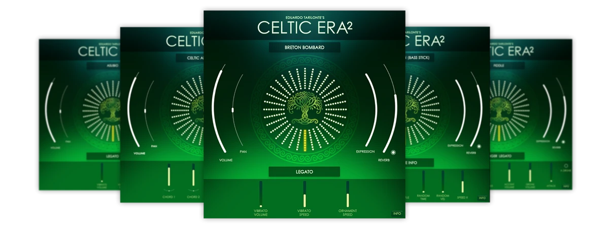 Celtic ERA 2 GUI Screens