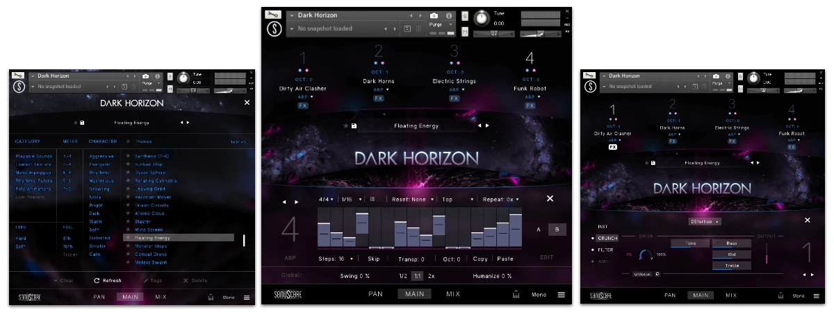 Dark Horizon GUI Art Banner 2