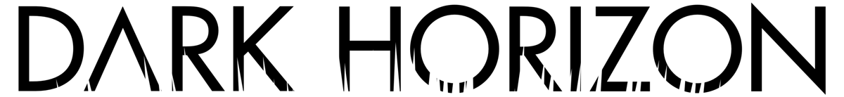 Dark Horizon Logo Black