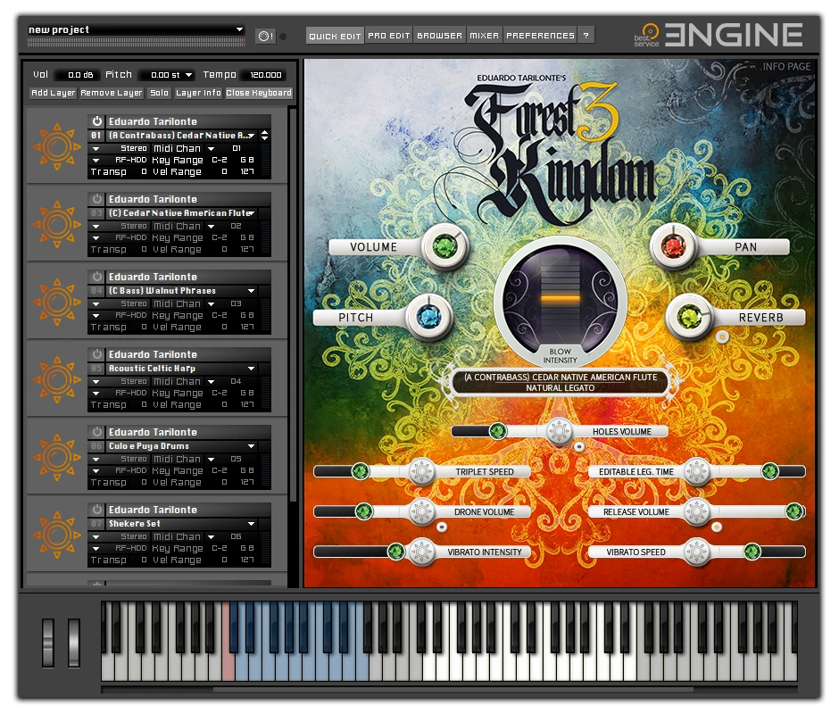 Forest KIngdom 3 GUI