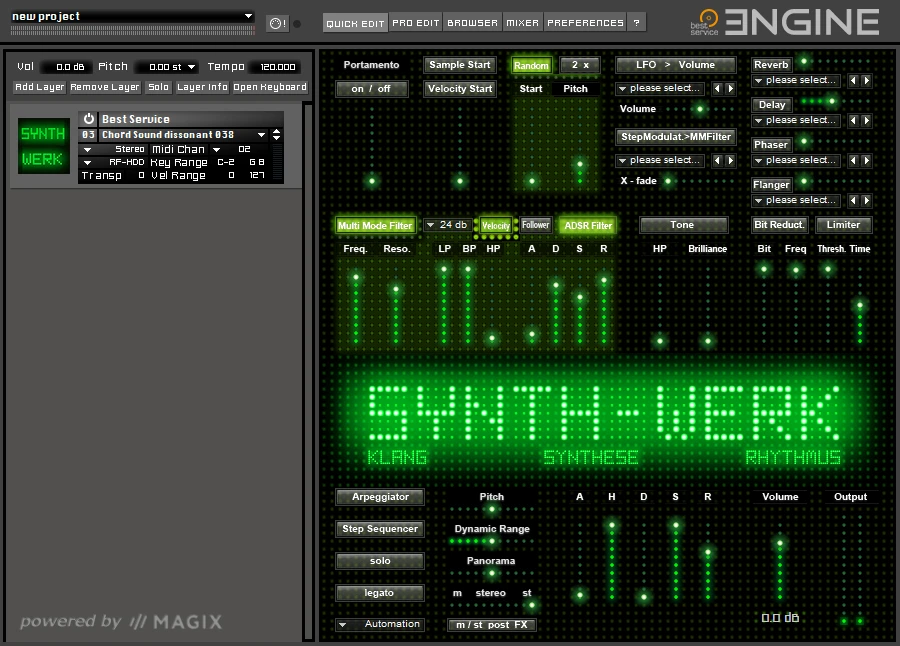 SYNTH-WERK GUI