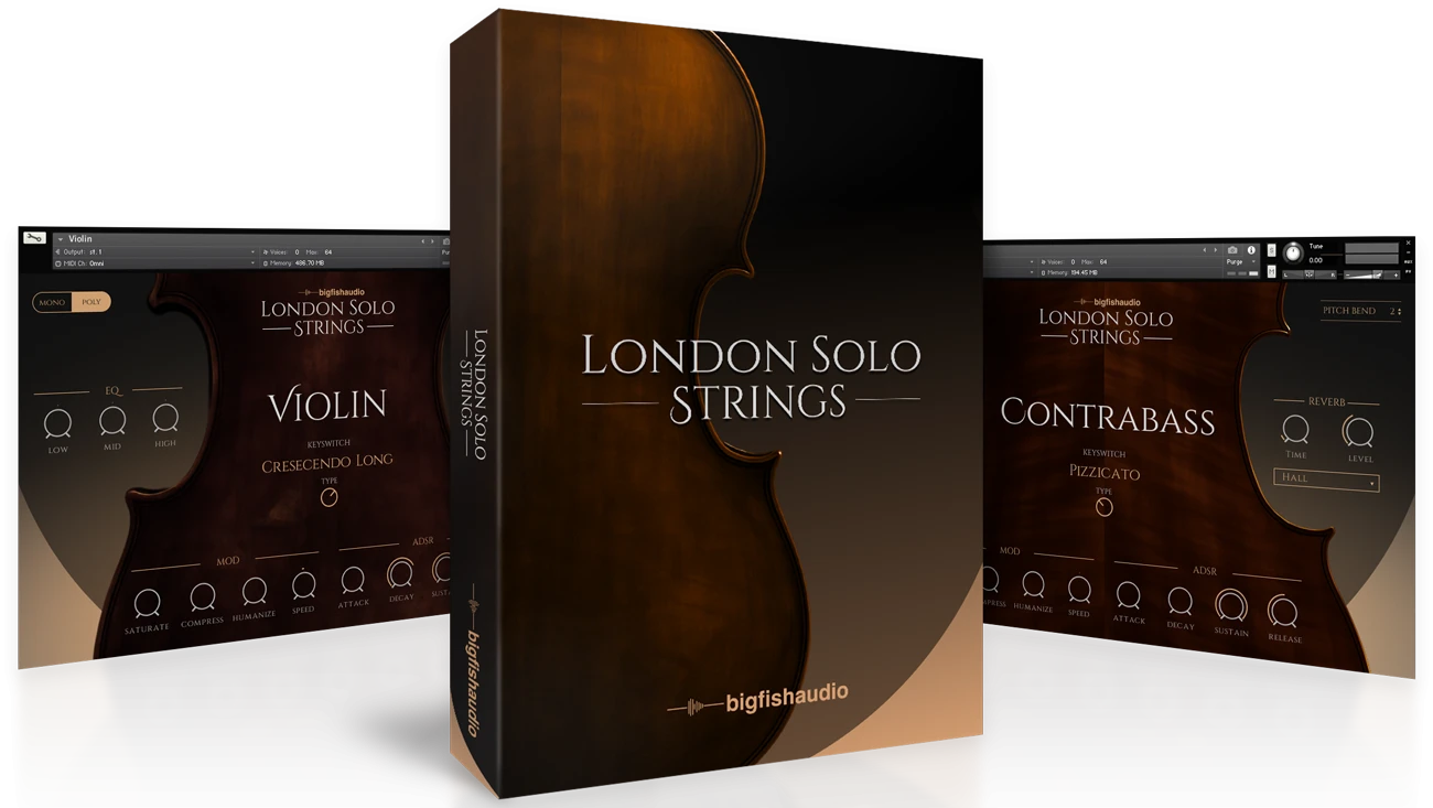 London Solo Strings Banner