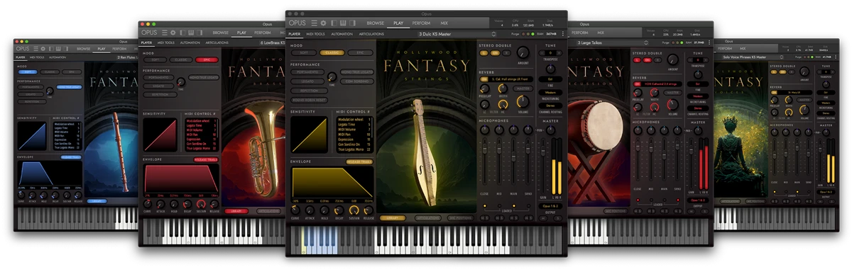 Fantasy Series GUI Screen Banner