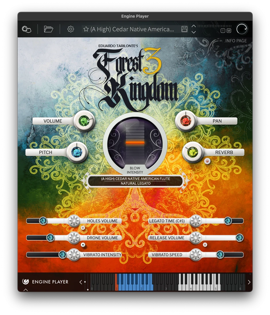 FK3 Cedar Flute GUI