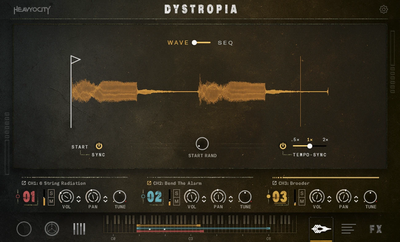 Dystropia Perform GUI