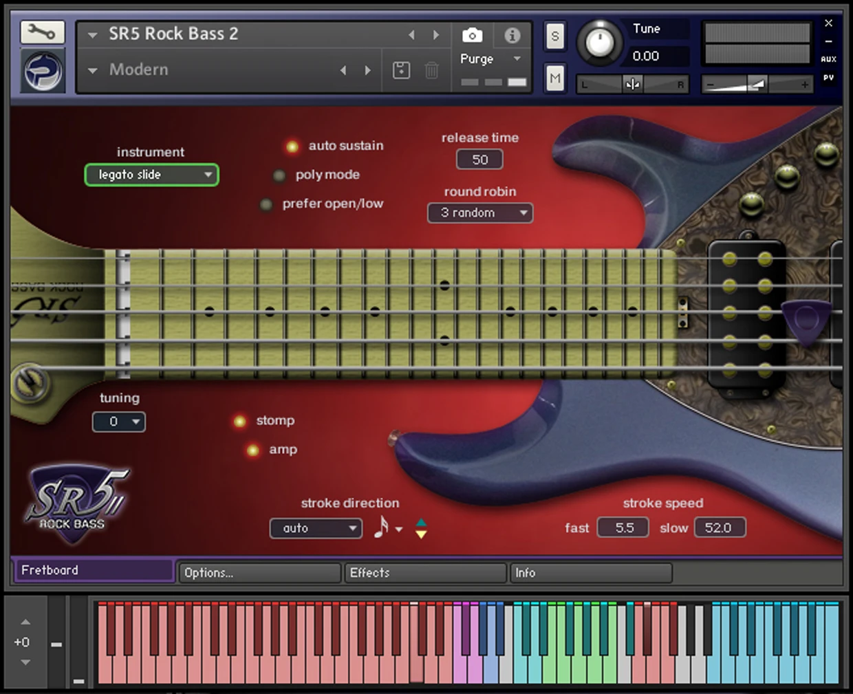 SR5 Rock Bass 2 Main GUI