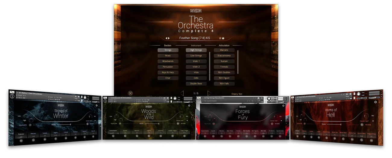 The Orchestra Complete 4 GUI Banner