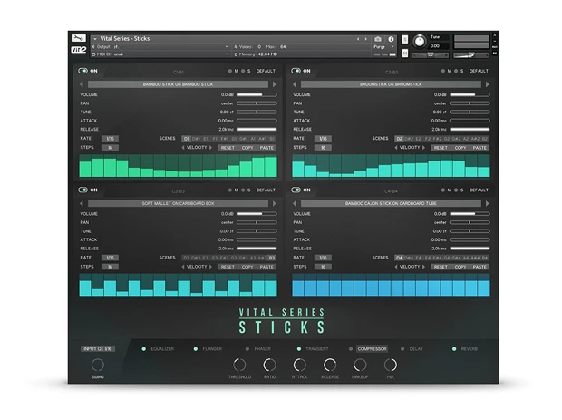 Vital Series Sticks GUI