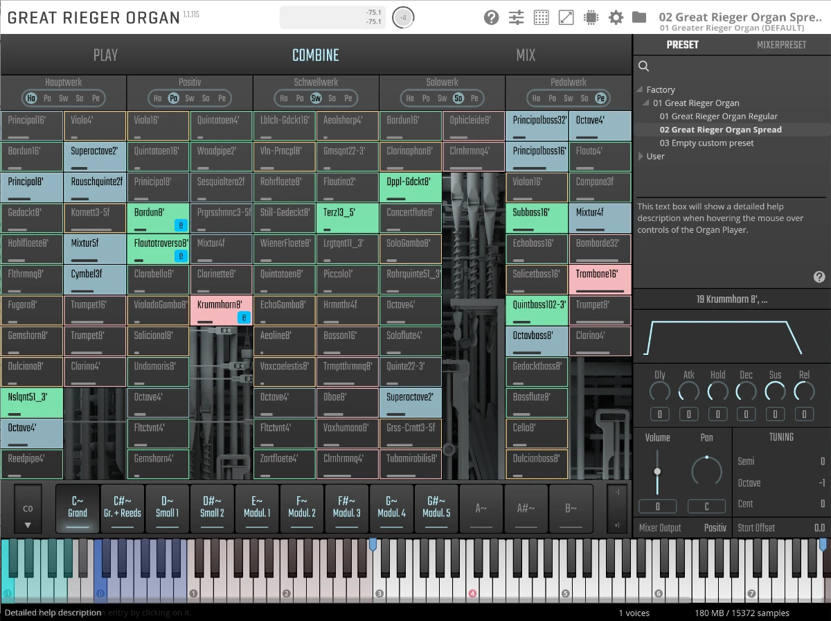 VSL Great Rieger Organ